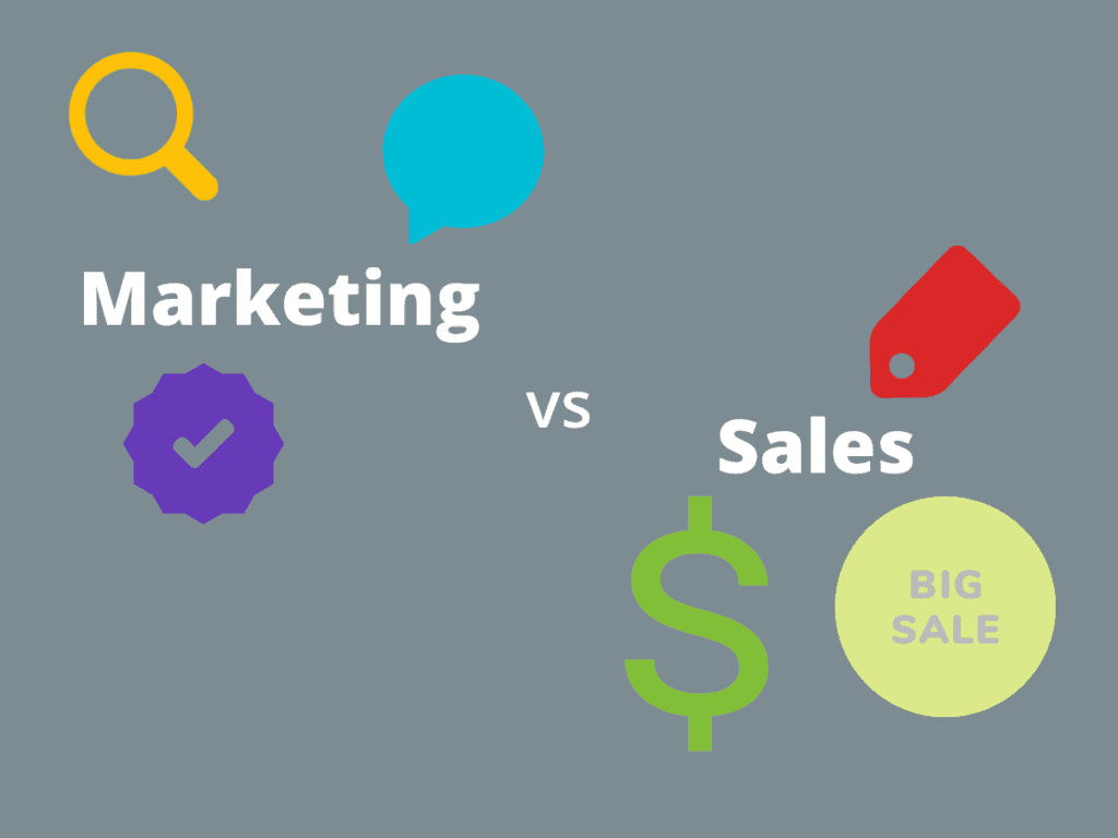 marketing vs sales seo
